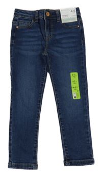 Nové - Modré skinny rifle Denim Co.