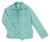 Belasá rifľová bunda H&M