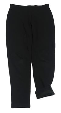 Černé zateplené legíny Primark