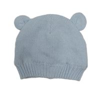 Světlemodrá čepice s oušky M&S