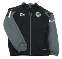 Čierno-sivá prepínaci športová mikina Jako