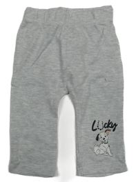 Šedé melírované tepláky 101 Dalmatinů Primark