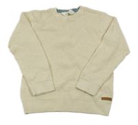 Smotanový vzorovaný sveter H&M