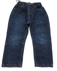 Tmavomodré rifle Denim