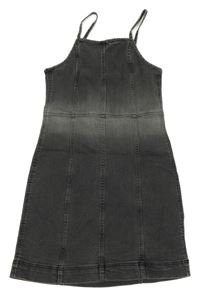 Šedé riflové šaty H&M