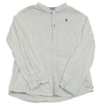 Biela košeľa s výšivkou Okaidi