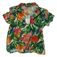 Nové - Barevná květovaná košile Primark