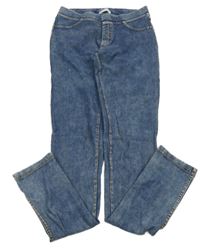 Modré džegíny H&M