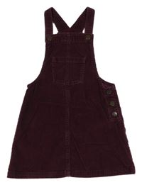 Vínová menšestrová na traká sukňa Mothercare