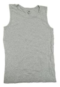 Sivé melírované tielko H&M