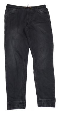 Tmavosivé teplákové cuff rifle Pepperts