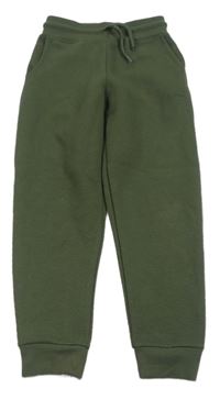 Khaki prošívané/vzorované tepláky PRIMARK