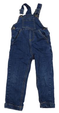 Modré riflové laclové kalhoty Smile