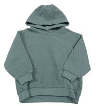 Břidlicová vzorovaná mikina s kapucňou Next