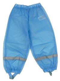 Modré nepromokavé průhledné nohavice Lupilu