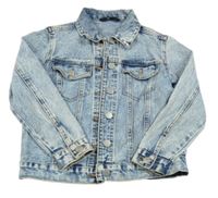 Modrá plísňová riflová bunda George