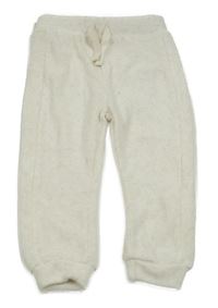 Svetlobéžové melírované úpletové tepláky Primark