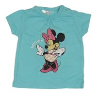 Svetlomodré tričko s Minnie Disney