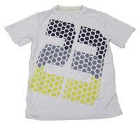 Biele športové tričko s číslom H&M