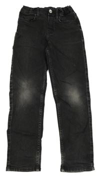 Antracitové slim fit rifle H&M