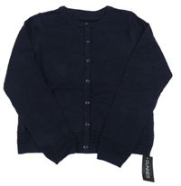 Nové - tmavomodrý ľahký prepínaci sveter dunnes