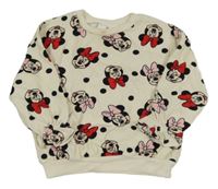 Smotanová mikina s Minnie Disney