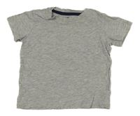 Sivé melírované tričko H&M
