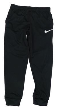 Černé sportovní funkční tepláky s logem Nike