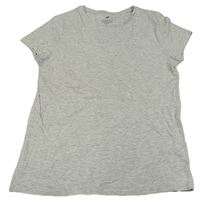 Sivé melírované tričko H&M
