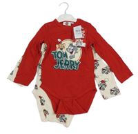 Nové - 2x body - Červené + béžové s Tomem a Jerrym Pep&Co