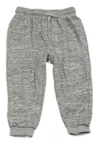 Sivé melírované tepláky Tu