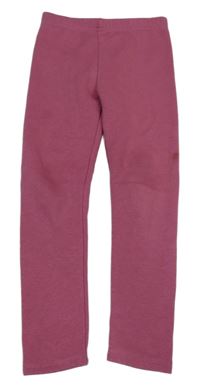 Fialové zateplené legíny Pocopiano