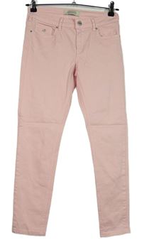Dámské světlerůžové skinny rifle Maison Scotch 