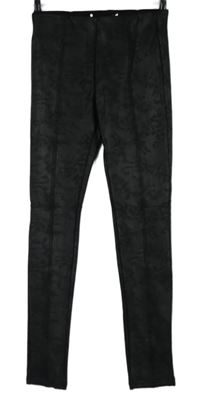 Dámské černé potažené tregíny 