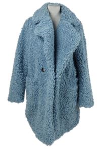 Dámský modrý buklé kabát Next 