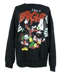 Pánská černá mikina s Mickeym Disney + C&A