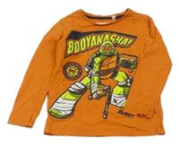 Oranžové triko se želvami Ninja Nickelodeon