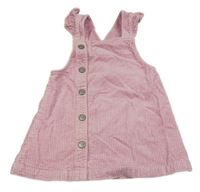 Svetloružové menšestrové šaty Mothercare