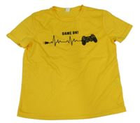 Žlté tričko s ovladačem Shein