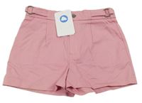 Nové - Ružové plátenné kraťasy Mayoral