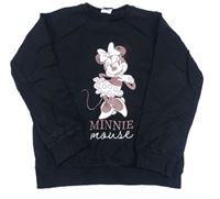 Čierna mikina s Minnie Disney