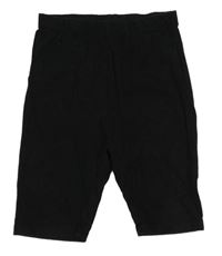Čierne elastcké kraťasy H&M
