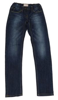 Tmavomodré skinny rifle Alive