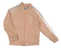 Lososová sportovní propínací mikina Adidas