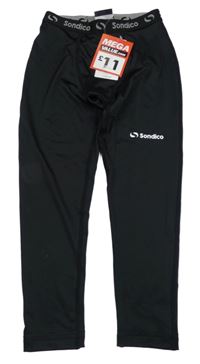 Nové - černé funkční kalhoty s logem Sondico
