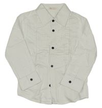 Bílá košile se sámky H&M