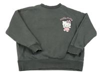 Tmavosivá mikina s Hello Kitty Sanrio