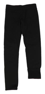 Černé thermo legíny Decathlon