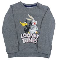 Šedá mikina Looney Tunes