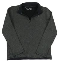 Šedá vzorovaná funkční fleecová mikina Under Armour